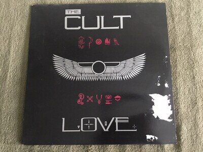 The Cult - Love 12" Black Vinyl LP Beggars Banquet Gatefold Sleeve