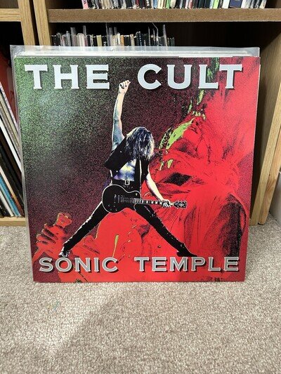 The Cult Sonic Temple Vinyl Album Record (Beggars Banquet) Bega 98