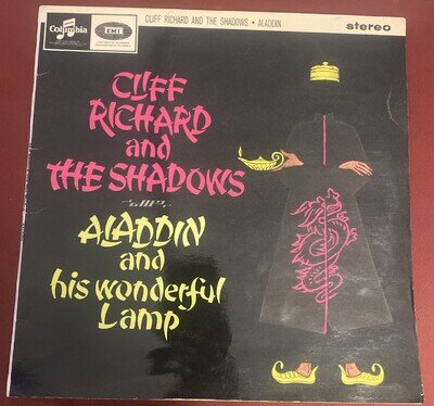 Cliff Richard Ep Aladdin & His wonderful Lamp (3) rarer stereo copy