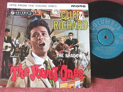 CLIFF RICHARD / The Shadows - Hits From The Young Ones, RARE 1962 UK 7'' EP