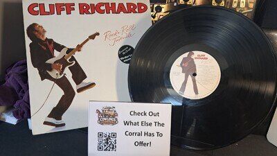 Cliff Richard Rock 'N' Roll Juvenile Vinyl LP with Lyrics Sleeve and Insert
