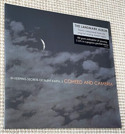 COHEED AND CAMBRIA – In Keeping Secrets Of Silent Earth:3 VINYL 2LP 2014 SEALED