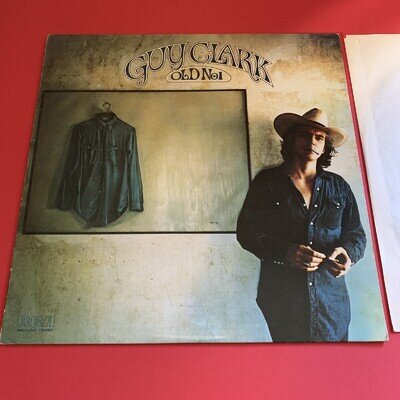 Guy Clark Old No. 1 UK vinyl LP RCA APLI-1303 1975 EX/EX