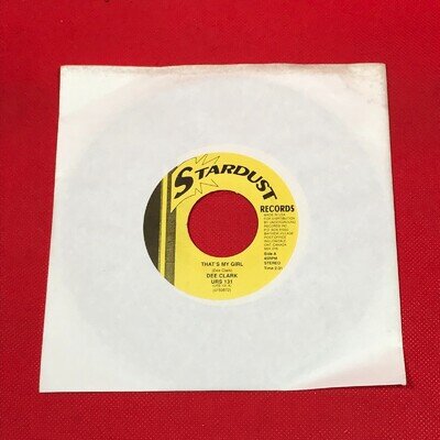 DEE CLARK That's My Girl - 2017 US 7" vinyl single Kiss Me Honey Shirley Bassey