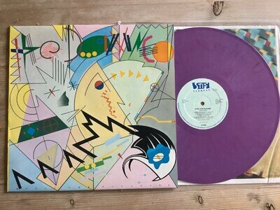 THE DAMNED - Music for Pleasure LP Purple vinyl,German 1986 Rare Punk Sex Pistol
