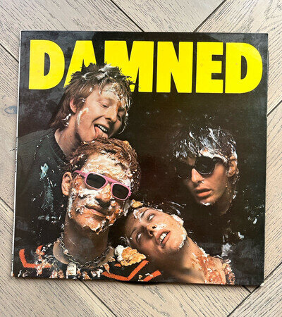 The Damned Damned Damned Damned 12" Black Vinyl LP 33RPM Stiff 1977 SEEZ 1