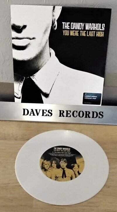 THE DANDY WARHOLS You Were The Last High UK 7" Ltd WHITE VINYL (2003) Indie ROCK