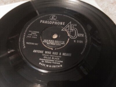 Cilla Black Anyone Who Had a Heart SEE VIDEO