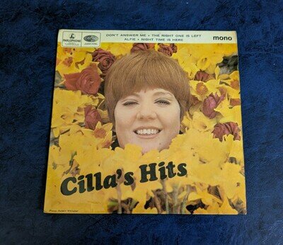Cilla Black Cilla's Hits 4-Track EP Parlophone GEP 8954 Mono Recording Vinyl 7"