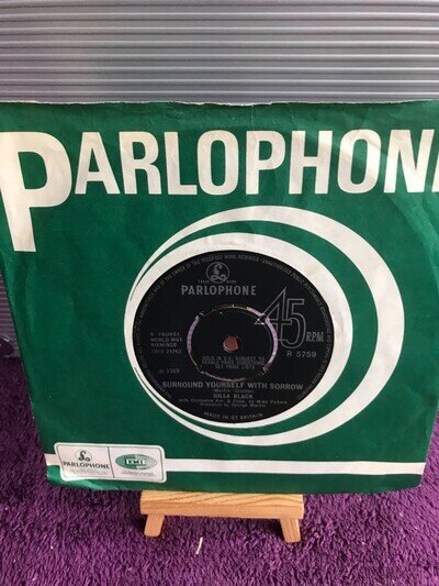 CILLA BLACK, SURROUND YOURSELF WITH SORROW ,7” VINYL