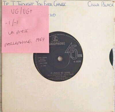 Cilla Black If I Thought You'd Ever Change Your Mind Vinyl Record VG/VG+ R5820