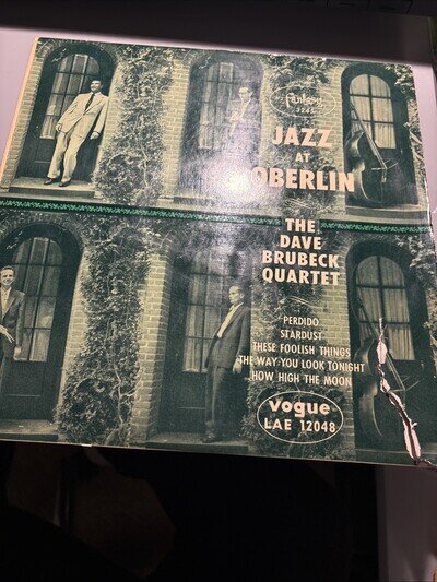 Jazz At Oberlin - The Dave Brubeck Quartet 1953 Original Vinyl LP