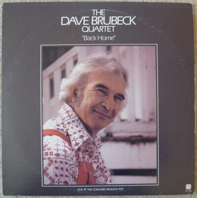 The Dave Brubeck Quartet Back Home 1979 US Vinyl LP CJ-103 VG+/VG+