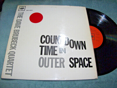 THE DAVE BRUBECK QUARTET COUTDOWN TIME IN OUTER SPACE VINYL LP BPG 62013 VG