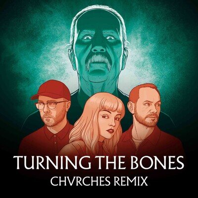 Chvrches Turning The Bones Chvrches Remix Blue Pink Clear Marble (Vinyl)