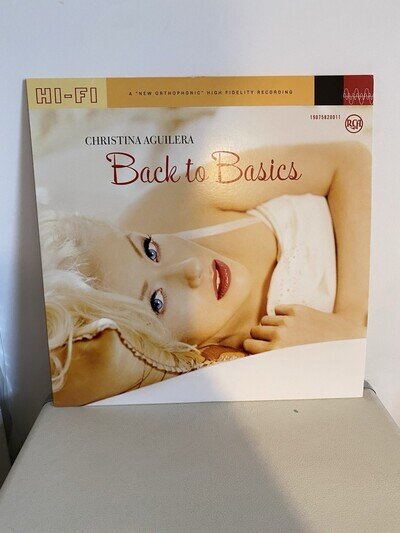 Christina Aguilera Back To Basics Urban RED DOUBLE VINYL