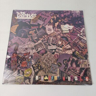 The Donnas Greatest Hits Vol 16 LP 2009 Purple Feather Records N/M Still Sealed