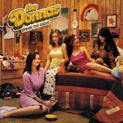 THE DONNAS SPEND THE NIGHT NEW LP