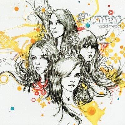 The Donnas - Gold Medal [New Vinyl LP] Colored Vinyl, Gold, Poster, Smoke