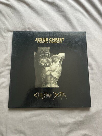 Christian Death. Jesus Christ Proudly Presents …. Live. 6x 7” Box Set. ￼