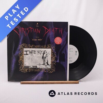 Christian Death We Fall Like Love / I Hate You 12" Single Vinyl Record - EX/EX