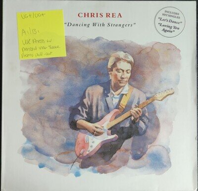 Chris Rea Dancing With Strangers Vinyl Record VG+/VG+ MAGL5071 1987 1st Press