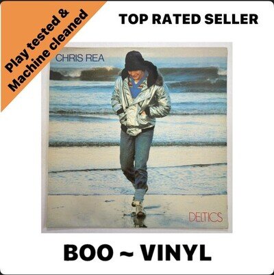 Chris Rea - Deltics 1979 Special Limited Edition Blue Vinyl LP Record EX / VG+