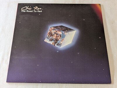 CHRIS REA - THE ROAD TO HELL (EUROPE 1989 ISSUE -ORIGINAL INNER SLEEVE - VG/VG+)