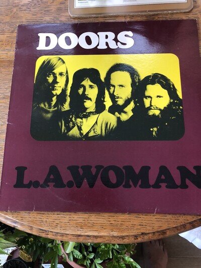 THE DOORS L A WOMAN 1971 ELEKTRA BUTTERFLY LABEL K42090 PROG ROCK JIM MORRISON