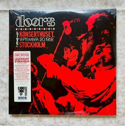 NEW SEALED - THE DOORS Vinyl LP - LIVE AT KONSERTHUSET, STOCKHOLM SEPT 20, 1968