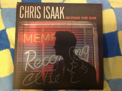 Chris Isaak – Beyond The Sun - SIGNED Original Double Vinyl LP 2011