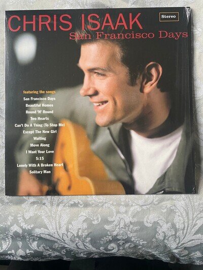 Chris Isaak San Francisco Days Vinyl LP New