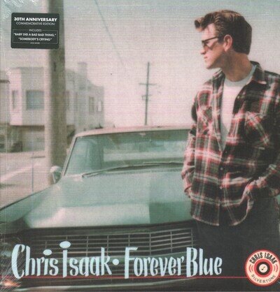 Chris Isaak Forever Blue (30th Anniversary) LP vinyl Europe Sun 2025 in g'fold