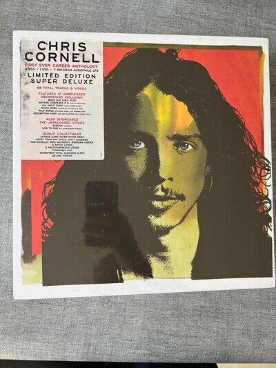 CHRIS CORNELL - SUPER DELUXE BOX SET. 4CD’S 7LP’S/DVD NEW SEALED