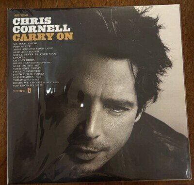 Chris Cornell Carry On 2LP Interscope Vinyl Collective IVC Numbered X/3000