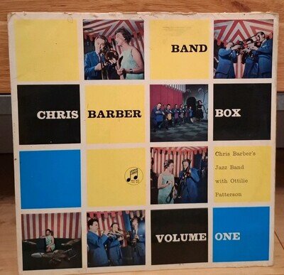 Chris Barber's Jazz Band w/ Ottilie Patterson - Band Box (UK vinyl LP) 1959 jazz