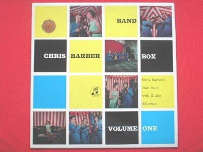 Chris Barber Chris Barber's Band Box LP Columbia SCX3277 EX/EX 1959 stereo