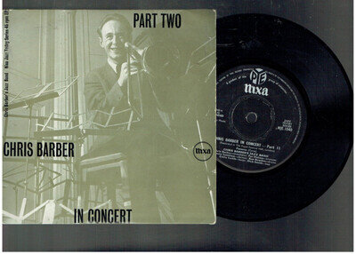 CHRIS BARBER'S JAZZ BAND IN CONCERT PART 2 EP ROYAL FESTIVAL HALL 1956