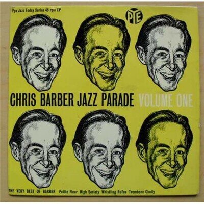 CHRIS BARBER CHRIS BARBER JAZZ PARADE VOLUME ONE EP 1958 (HAS SOME LIGHT SURFACE