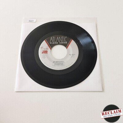 the drifters - on broadway 7" vinyl record VG+
