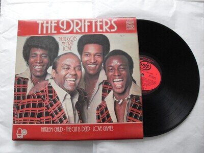 THE DRIFTERS......THERE GOES MY FIRST LOVE.....LP 1975......SOUL / FUNK / R&B
