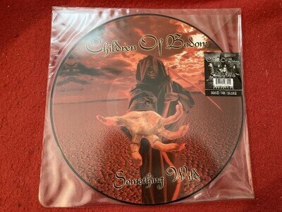 CHILDREN OF BODOM SOMETHING WILD PICTURE DISC RARE 2009 PICTURE DISC UNPLAYED