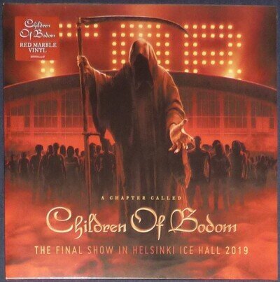 Children Of Bodom - A Chapter Called Children Of Bodom on Red marble vinyl.