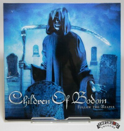 Children of Bodom - Follow The Reaper Blue White Sunburst Vinyl LP 500 Copies