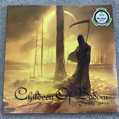 I Worship Chaos by Children of Bodom Black Vinyl Record, 2015 New Sealed