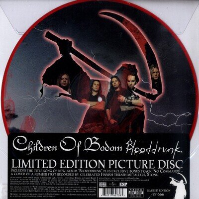 Children Of Bodom - Blooddrunk (12", Ltd, Pic, Red)