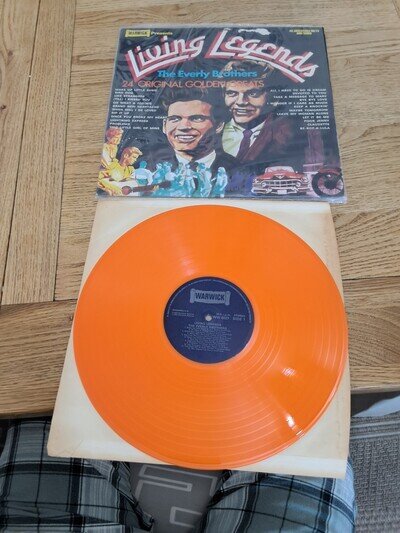 Limited Edition Orange Vinyl The Everly Brothers 24 Original Golden Greats Lp