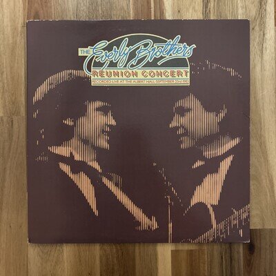 THE EVERLY BROTHERS - REUNION CONCERT 1983 DOUBLE VINYL LP. IMDP1.