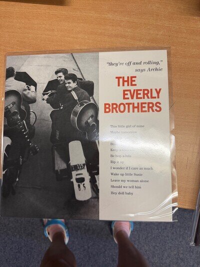 The Everly Brothers 'They're Off And Rolling - Vinyl LP - London Records