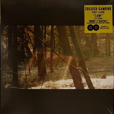 CHILDISH GAMBINO " CAMP " SEALED EURO LP HIP HOP RAP SPECIAL SLEEVE